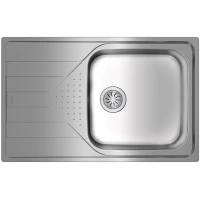 Кухонная мойка Teka Universe 50 T-XP 1B 1D декоративная сталь 115110030