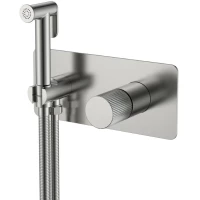 Гигиенический душ Boheme Stick Linea 127-NB.3 со смесителем, никель матовый