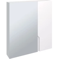 Зеркальный шкаф 70x75 см белый Runo Стокгольм 00-00001127
