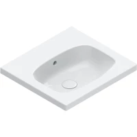 Раковина Catalano Alvea 0620500001 50x46 см, накладная, подвесная, белый глянец