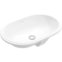 Раковина Villeroy & Boch Architectura 5A766001 63x43 см, встраиваемая снизу, альпийский белый