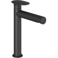 Смеситель для раковины Ravak Spring SG 014.20BLM X070543 без донного клапана, черный матовый