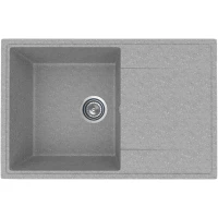 Кухонная мойка Practik PR-M-735-003 73,5x47,5 см, светло-серый