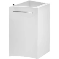 Шкаф одностворчатый 28,7x56 см белый глянец R см Belux Версаль НП 30 4810924246639