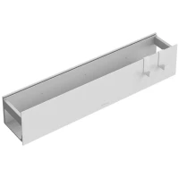 Полка для ванной Boheme Space 10966-W 60 см, белый матовый