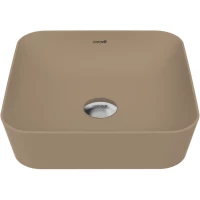 Раковина-чаша Creavit Ultra UL040-00CM00E-0000 40x40 см, накладная, капучино матовый