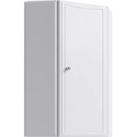 Шкафчик угловой навесной белый глянец Aqwella Барселона Ba.04.36