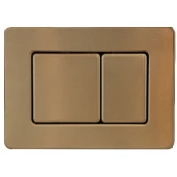 Кнопка смыва Boheme 650-BR для инсталляции, бронза