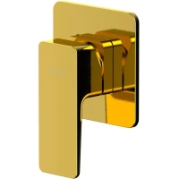 Смеситель для душа Whitecross X X1445GL встраиваемый, золотой