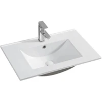 Раковина Veneciana Турин 700D 71,6x46,7 см, накладная, белый