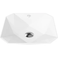Раковина-чаша Creavit Ruby RB040-00MB42E-0000 40x40 см, накладная, белый матовый