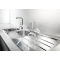 Кухонная мойка чаша слева Blanco Axis II 6S-IF Зеркальная полированная сталь 516530 - 2