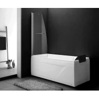 Шторка для ванны 80 см Gemy New Rockcoco S03200 прозрачное