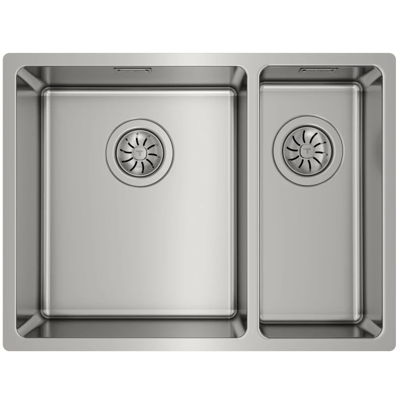 Кухонная мойка Teka Be Linea RS15 2B 580 полированная сталь 115030008