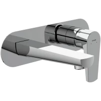 Смеситель для раковины Cersanit Moduo A64096 встраиваемый, без донного клапана, хром