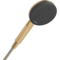 Душевая лейка Hansgrohe Raindance Alive Select S 24500140 125 мм, 3 режима, бронза