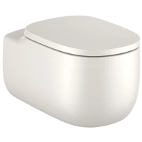 Унитаз подвесной Roca Beyond 3460B7650 безободковый, бежевый матовый