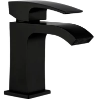 Смеситель для раковины Gappo G1007-6 черный матовый