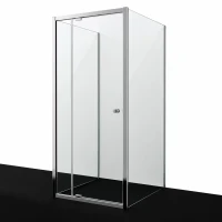 Душевой уголок WasserKRAFT Aula 11P43 90x90 см, профиль хром, стекло прозрачное