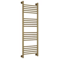 Полотенцесушитель водяной 1200x400 перемычка выгнутая состаренная бронза Сунержа Богема+ 05-0221-1240