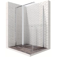 Душевой уголок 120x80 см Ambassador Nord 13011107 прозрачное