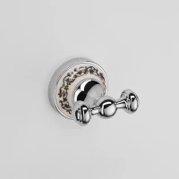 Крючок Schein Saine Chrome 7053002 двойной, для ванны, хром