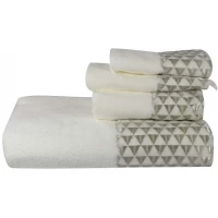 Полотенце для рук 76x41 см Avanti Diamonte 036482WHT