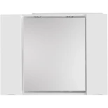 Изображение товара зеркальный шкаф 100x75 см bianco lucido belbagno marino marino-spc-1000/750-2a-bl-p
