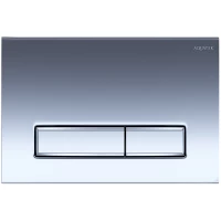 Кнопка смыва Aquatek Slim KDI-0000023 для инсталляции, хром