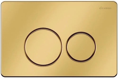 Смывная клавиша Caprigo Dew золотой матовый DS001-oro смывная клавиша boheme золотой матовый 650 mg