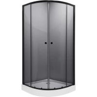 Душевой уголок с поддоном 80x80x195 см Niagara NG-003-14T тонированное
