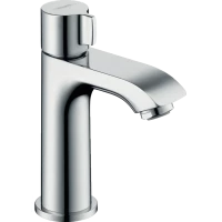 Кран для холодной воды без донного клапана Hansgrohe Metris Pillar 31166000