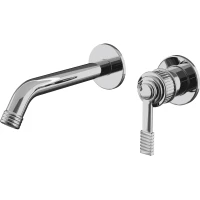 Смеситель для раковины Remer Atelier AL15P встраиваемый, без донного клапана, хром