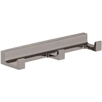 Планка с крючками Rav Slezak Nil NLA0105MGL для ванны, оружейная сталь