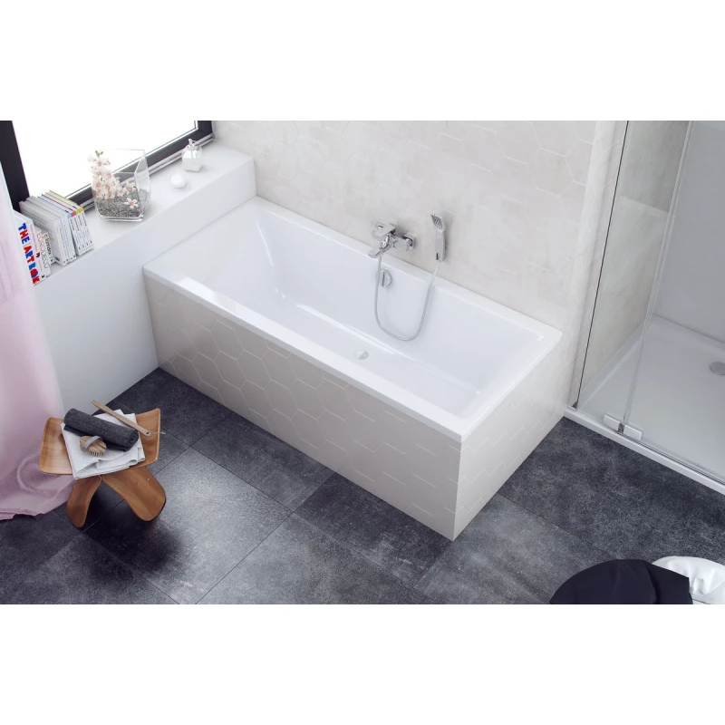 Акриловая ванна 150x75,5 см Excellent Pryzmat WAEX.PRY15WH