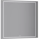 Изображение товара зеркало aqwella vision vis0208bh 80x70 см, с led-подсветкой, сенсорным выключателем, диммером, антизапотеванием