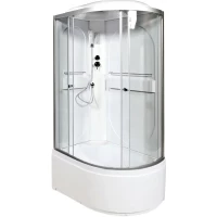 Душевая кабина 120x80x215 см Deto L620LEL прозрачное