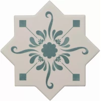 Керамогранит Becolors Star Dec. Stencil Lagoon 13,25x13,25
