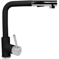 Смеситель для кухни Longran Impact LM2182 - 40 с выдвижным изливом, лава