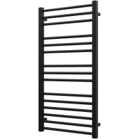 Полотенцесушитель электрический Grota Classic 4650186712035 900x480, ТЭН левый/правый, черный матовый