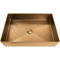 Раковина-чаша AltroBagno Solido AltroBagnoSolido001023RaSp 60x40 см, накладная, медь матовая