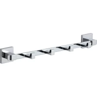 Планка с крючками Savol S-06574A для ванны, хром