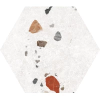 Керамогранит Sonar White Hexagonal 22x25