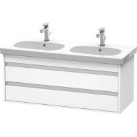 Тумба белый матовый 115 см Duravit Ketho KT664901818