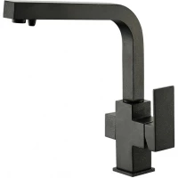 Смеситель для кухни Zorg ZR 311 YF-ЧЕРНЫЙ МЕТАЛЛ с подключением к фильтру, черный металлик