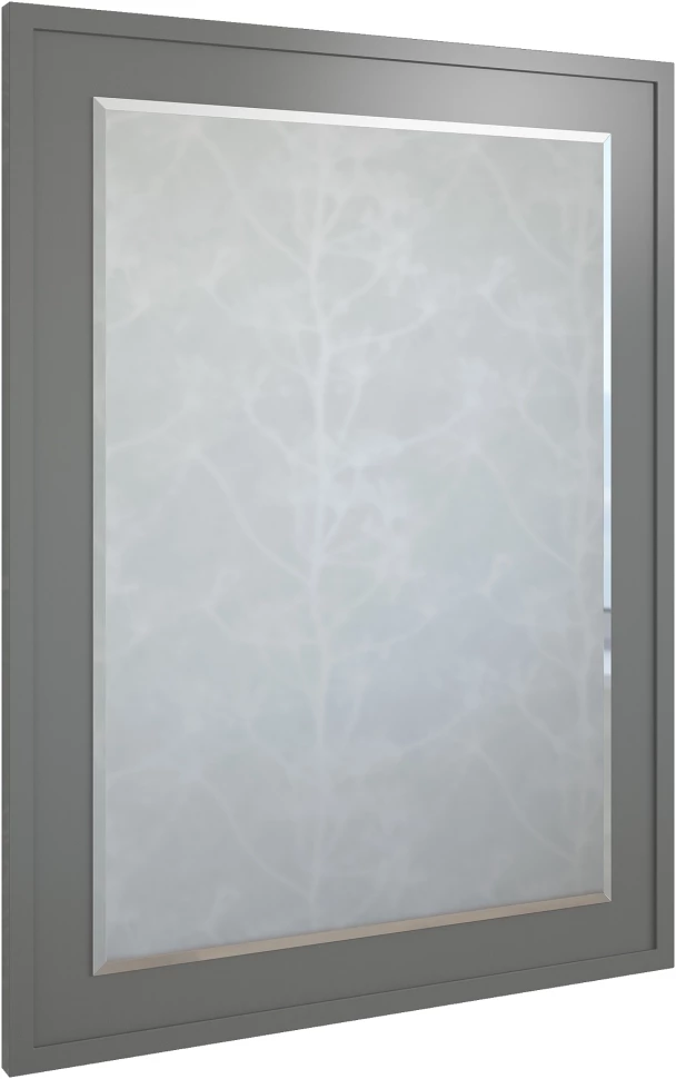 Зеркало 64x85 см серый матовый Sanflor Модена C03220 зеркало шкаф sanflor