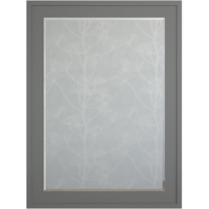 Изображение товара зеркало 64х85 см серый матовый sanflor модена c03220