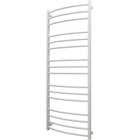 Полотенцесушитель водяной Grota Eco Calma 4607118215409 1500x630, белый матовый