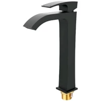 Смеситель для раковины Gappo G1007-86 черный матовый