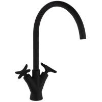 Смеситель для раковины Ramon Soler Adagio 910102NM без донного клапана, черный матовый